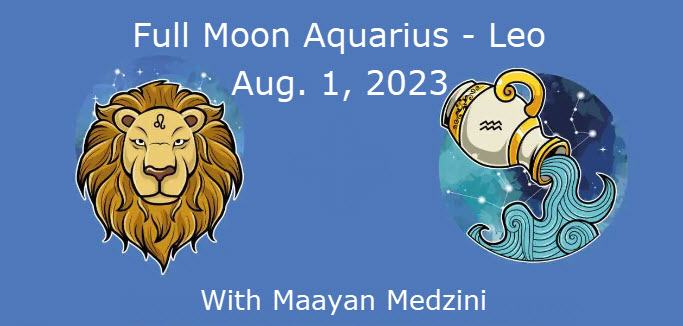 Full Moon Aquarius Leo 2023